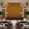 BR-81081.445.0 | Kravet - Hotel Lobby Visualization (AI-generated, may not be to scale. Verify pattern scale with product specifications.)