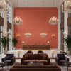 BR-81081.655.0 | Kravet - Hotel Lobby Visualization (AI-generated, may not be to scale. Verify pattern scale with product specifications.)
