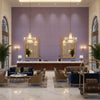 BR-81081.CCA.0 | Kravet - Hotel Lobby Visualization (AI-generated, may not be to scale. Verify pattern scale with product specifications.)