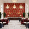 BR-81081.KK.0 | Kravet - Hotel Lobby Visualization (AI-generated, may not be to scale. Verify pattern scale with product specifications.)