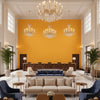 BR-81081.L.0 | Kravet - Hotel Lobby Visualization (AI-generated, may not be to scale. Verify pattern scale with product specifications.)