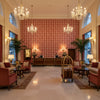 BR-89149.05.0 | Kravet - Hotel Lobby Visualization (AI-generated, may not be to scale. Verify pattern scale with product specifications.)