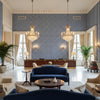 BR-89149.50.0 | Kravet - Hotel Lobby Visualization (AI-generated, may not be to scale. Verify pattern scale with product specifications.)