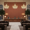 BR-89474.157.0 | Kravet - Hotel Lobby Visualization (AI-generated, may not be to scale. Verify pattern scale with product specifications.)