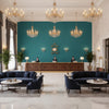 BR-89778.292.0 | Kravet - Hotel Lobby Visualization (AI-generated, may not be to scale. Verify pattern scale with product specifications.)