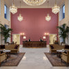 BR-89778.739.0 | Kravet - Hotel Lobby Visualization (AI-generated, may not be to scale. Verify pattern scale with product specifications.)
