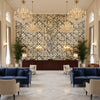 GWF-3101.516.0 | Kravet - Hotel Lobby Visualization (AI-generated, may not be to scale. Verify pattern scale with product specifications.)