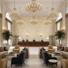 GWF-3428.116.0 | Kravet - Hotel Lobby Visualization (AI-generated, may not be to scale. Verify pattern scale with product specifications.)