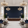 GWF-3526.8.0 | Kravet - Hotel Lobby Visualization (AI-generated, may not be to scale. Verify pattern scale with product specifications.)