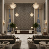 GWF-3726.811.0 | Kravet - Hotel Lobby Visualization (AI-generated, may not be to scale. Verify pattern scale with product specifications.)