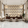 GWF-3752.167.0 | Kravet - Hotel Lobby Visualization (AI-generated, may not be to scale. Verify pattern scale with product specifications.)