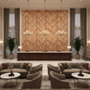 GWF-3771.1112.0 | Kravet - Hotel Lobby Visualization (AI-generated, may not be to scale. Verify pattern scale with product specifications.)
