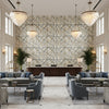 GWF-3771.16.0 | Kravet - Hotel Lobby Visualization (AI-generated, may not be to scale. Verify pattern scale with product specifications.)