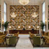 GWF-3774.417.0 | Kravet - Hotel Lobby Visualization (AI-generated, may not be to scale. Verify pattern scale with product specifications.)