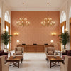 GWF-3781.24.0 | Kravet - Hotel Lobby Visualization (AI-generated, may not be to scale. Verify pattern scale with product specifications.)