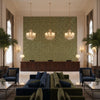 GWF-3783.30.0 | Kravet - Hotel Lobby Visualization (AI-generated, may not be to scale. Verify pattern scale with product specifications.)