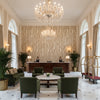 GWF-3790.16.0 | Kravet - Hotel Lobby Visualization (AI-generated, may not be to scale. Verify pattern scale with product specifications.)