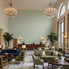GWF-3793.1613.0 | Kravet - Hotel Lobby Visualization (AI-generated, may not be to scale. Verify pattern scale with product specifications.)
