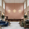 GWF-3793.2416.0 | Kravet - Hotel Lobby Visualization (AI-generated, may not be to scale. Verify pattern scale with product specifications.)