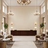 GWF-3795.111.0 | Kravet - Hotel Lobby Visualization (AI-generated, may not be to scale. Verify pattern scale with product specifications.)