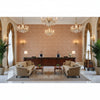 GWF-3795.1624.0 | Kravet - Hotel Lobby Visualization (AI-generated, may not be to scale. Verify pattern scale with product specifications.)