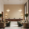 GWF-3797.416.0 | Kravet - Hotel Lobby Visualization (AI-generated, may not be to scale. Verify pattern scale with product specifications.)