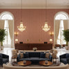 GWF-3797.711.0 | Kravet - Hotel Lobby Visualization (AI-generated, may not be to scale. Verify pattern scale with product specifications.)