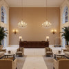 GWF-3798.24.0 | Kravet - Hotel Lobby Visualization (AI-generated, may not be to scale. Verify pattern scale with product specifications.)