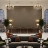 GWF-3801.21.0 | Kravet - Hotel Lobby Visualization (AI-generated, may not be to scale. Verify pattern scale with product specifications.)