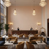GWF-3801.24.0 | Kravet - Hotel Lobby Visualization (AI-generated, may not be to scale. Verify pattern scale with product specifications.)