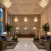 GWF-3807.8.0 | Kravet - Hotel Lobby Visualization (AI-generated, may not be to scale. Verify pattern scale with product specifications.)