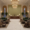 GWF-3811.30.0 | Kravet - Hotel Lobby Visualization (AI-generated, may not be to scale. Verify pattern scale with product specifications.)