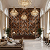 GWP-3731.624.0 | Kravet - Hotel Lobby Visualization (AI-generated, may not be to scale. Verify pattern scale with product specifications.)