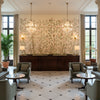P2016106.735.0 | Kravet - Hotel Lobby Visualization (AI-generated, may not be to scale. Verify pattern scale with product specifications.)