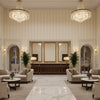 PF50300.104.0 | Kravet - Hotel Lobby Visualization (AI-generated, may not be to scale. Verify pattern scale with product specifications.)