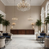 PF50413.210.0 | Kravet - Hotel Lobby Visualization (AI-generated, may not be to scale. Verify pattern scale with product specifications.)