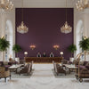 PF50413.588.0 | Kravet - Hotel Lobby Visualization (AI-generated, may not be to scale. Verify pattern scale with product specifications.)