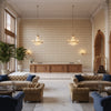 PF50490.140.0 | Kravet - Hotel Lobby Visualization (AI-generated, may not be to scale. Verify pattern scale with product specifications.)