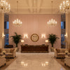 PF50505.404.0 | Kravet - Hotel Lobby Visualization (AI-generated, may not be to scale. Verify pattern scale with product specifications.)