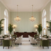 PF50505.735.0 | Kravet - Hotel Lobby Visualization (AI-generated, may not be to scale. Verify pattern scale with product specifications.)