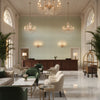 PF50506.735.0 | Kravet - Hotel Lobby Visualization (AI-generated, may not be to scale. Verify pattern scale with product specifications.)