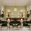 PP50481.5.0 | Kravet - Hotel Lobby Visualization (AI-generated, may not be to scale. Verify pattern scale with product specifications.)