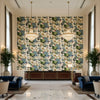 R1206.1.0 | Kravet - Hotel Lobby Visualization (AI-generated, may not be to scale. Verify pattern scale with product specifications.)