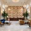 R1351.2.0 | Kravet - Hotel Lobby Visualization (AI-generated, may not be to scale. Verify pattern scale with product specifications.)