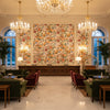 R1351.4.0 | Kravet - Hotel Lobby Visualization (AI-generated, may not be to scale. Verify pattern scale with product specifications.)