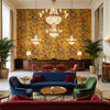 R1355.1.0 | Kravet - Hotel Lobby Visualization (AI-generated, may not be to scale. Verify pattern scale with product specifications.)