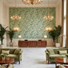 R1398.2.0 | Kravet - Hotel Lobby Visualization (AI-generated, may not be to scale. Verify pattern scale with product specifications.)
