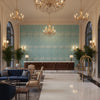 T8012114.35.0 | Kravet - Hotel Lobby Visualization (AI-generated, may not be to scale. Verify pattern scale with product specifications.)