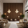 T8012114.6.0 | Kravet - Hotel Lobby Visualization (AI-generated, may not be to scale. Verify pattern scale with product specifications.)