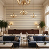 T8019101.113.0 | Kravet - Hotel Lobby Visualization (AI-generated, may not be to scale. Verify pattern scale with product specifications.)